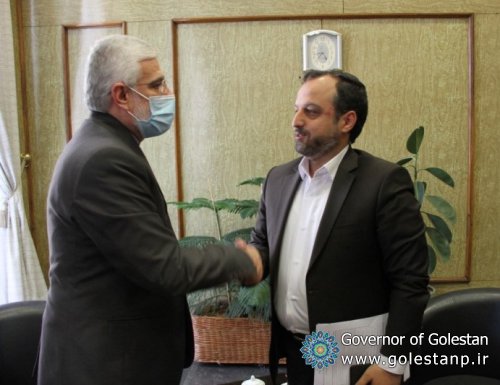 Meeting and exchange of views of the Governor of Golestan with the Minister of Economic Affairs and Finance
